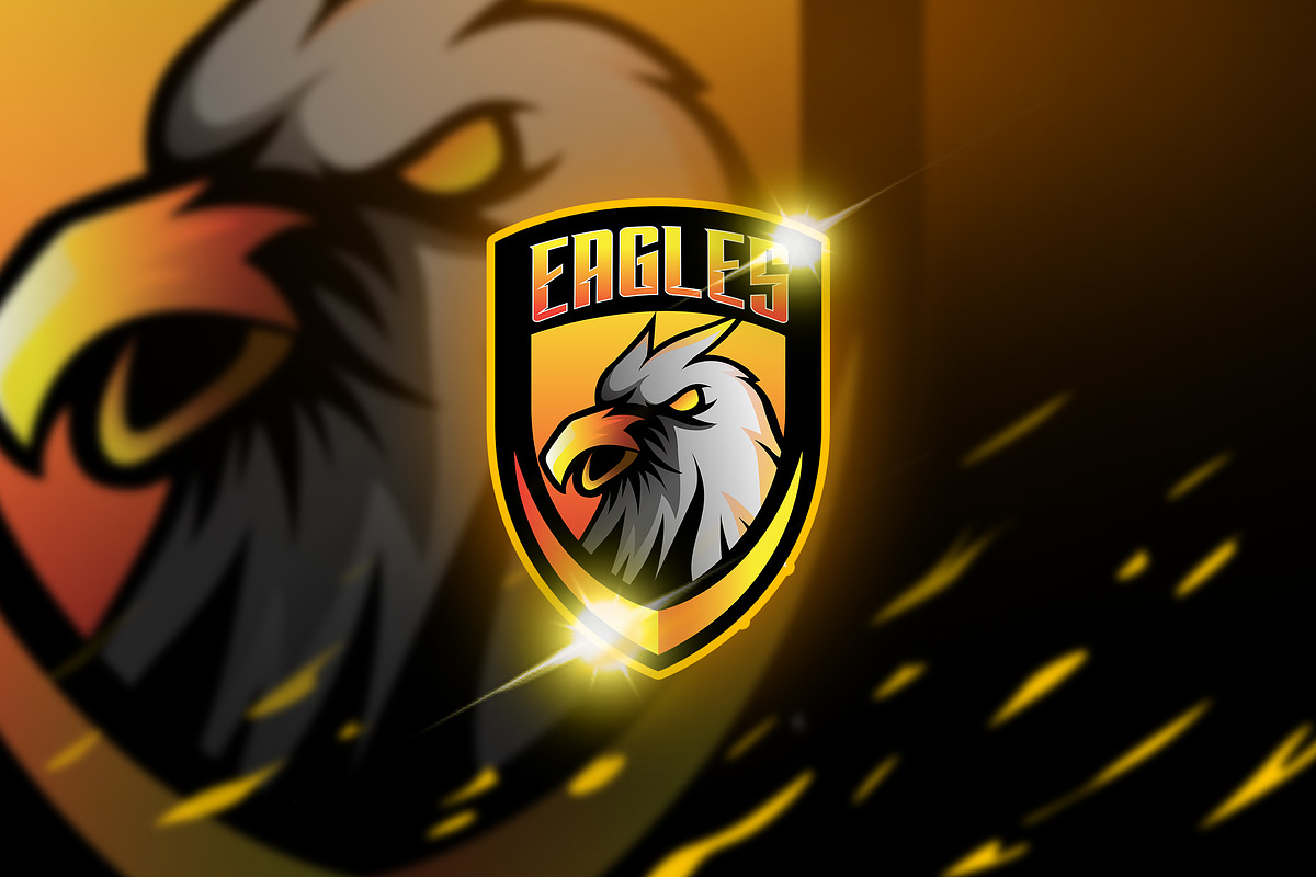 Eagles - Mascot & Esport Logo in Logo Templates - product preview 8