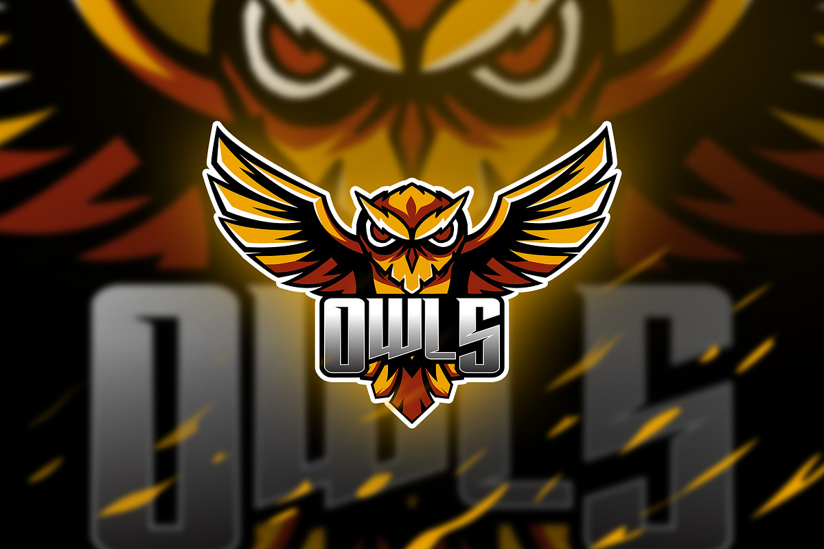 owls - Mascot & Esport Logo in Logo Templates - product preview 8