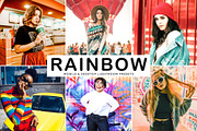 Rainbow Lightroom Presets Pack