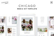 Chicago Media Kit Template (PSD)
