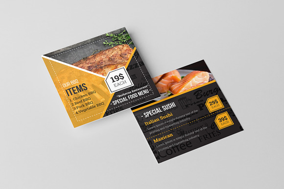 Restaurant Social Media Pack in Instagram Templates - product preview 2