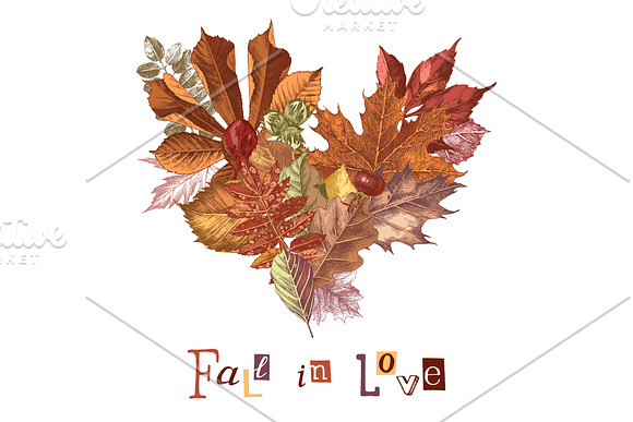 Fall in love - seasonal collection in Illustrations - product preview 7