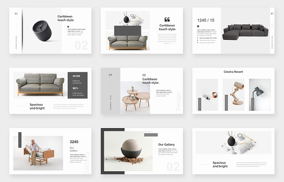 Volano Minimalism Powerpoint in PowerPoint Templates - product preview 2