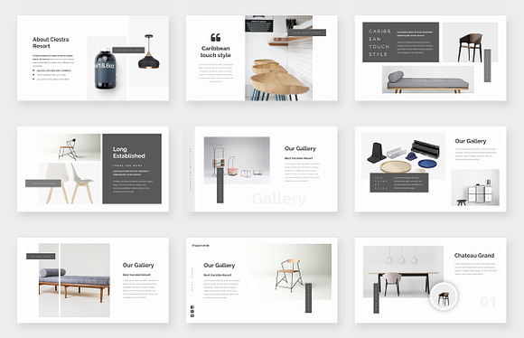 Volano Minimalism Powerpoint in PowerPoint Templates - product preview 5