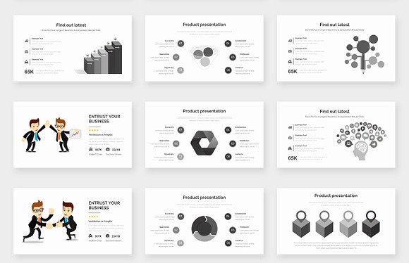 Volano Minimalism Powerpoint in PowerPoint Templates - product preview 13