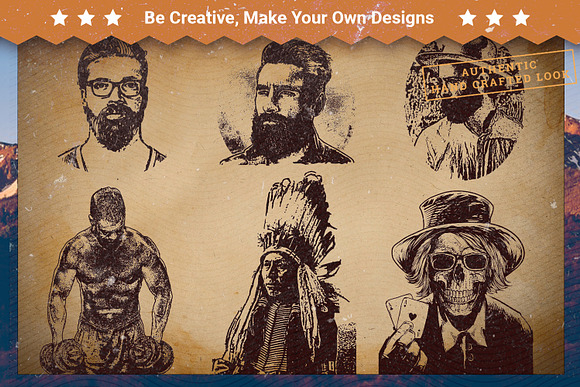 100 Editable T-shirt Designs in Illustrations - product preview 15