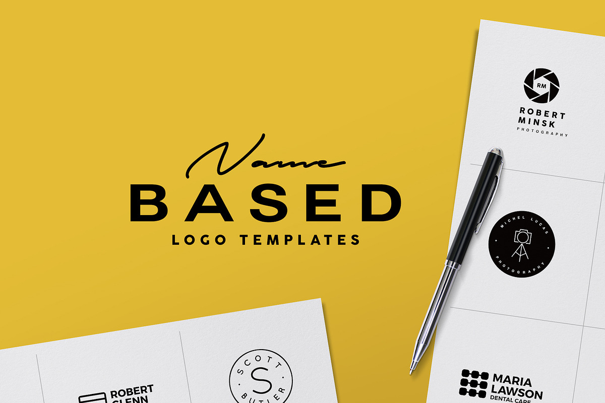 Name Based Logo Templates in Logo Templates - product preview 8