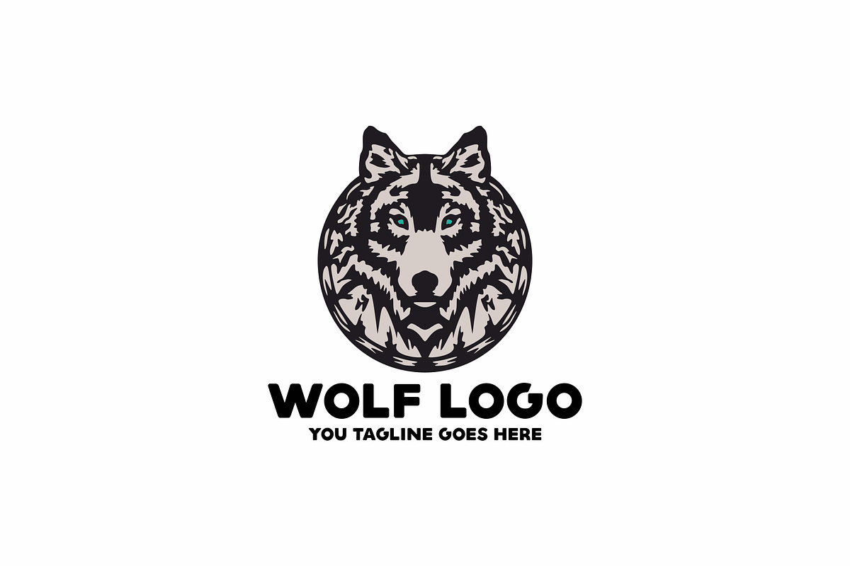 Wolf Logo in Logo Templates - product preview 8