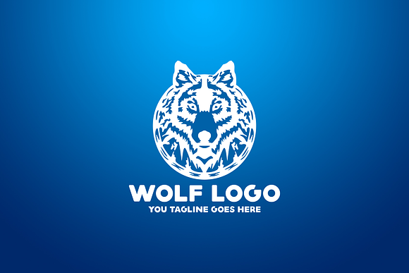 Wolf Logo in Logo Templates - product preview 2