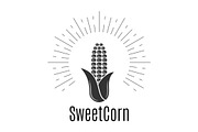 Sweet Corn Logo. Maize Design.