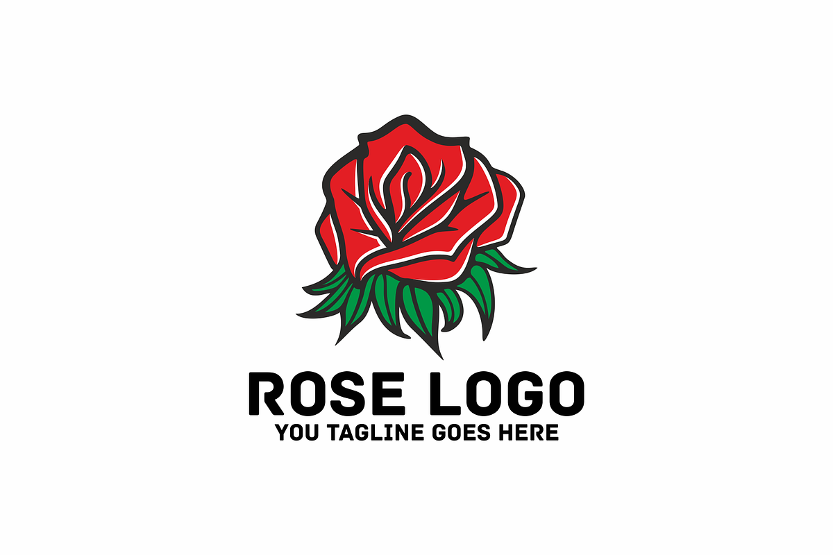 Rose Logo in Logo Templates - product preview 8