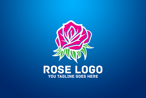 Rose Logo in Logo Templates - product preview 2