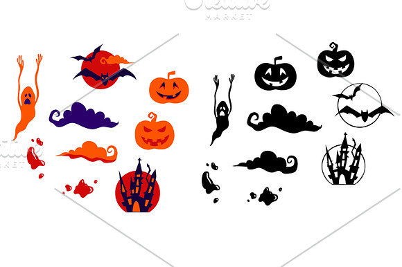 Halloween Bundle- +90 elements in Objects - product preview 2