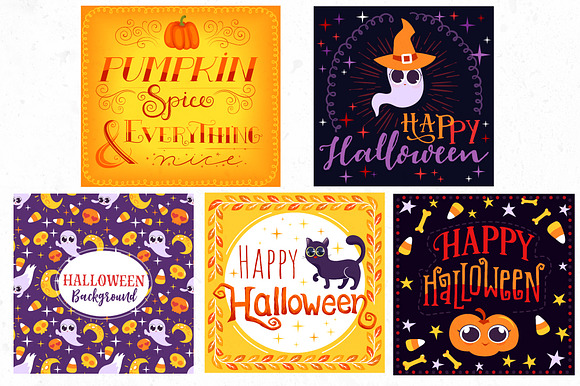 Halloween Bundle- +90 elements in Objects - product preview 3