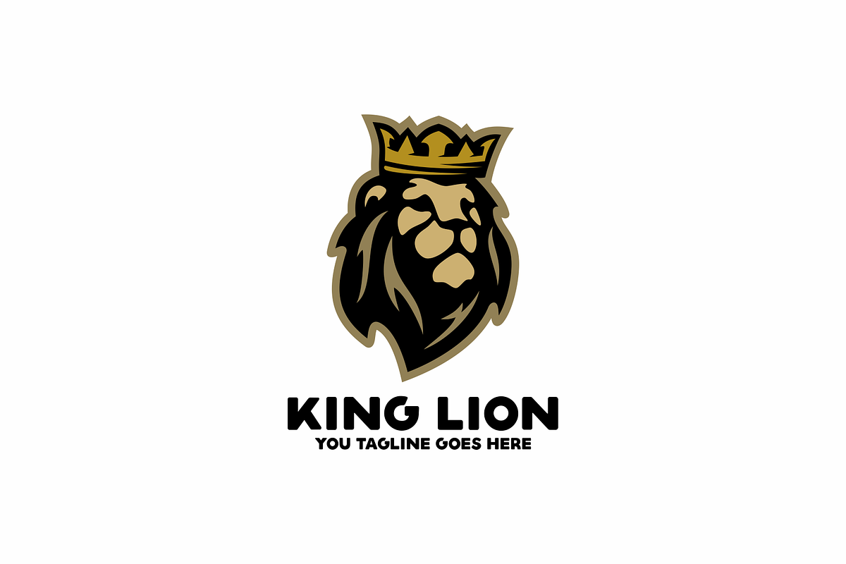 King Lion Logo in Logo Templates - product preview 8