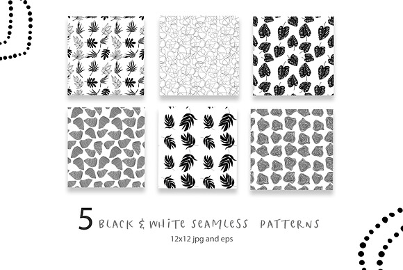 Abstract Botanical Patterns in Patterns - product preview 8