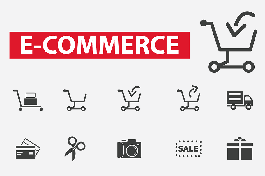 25 e-commerce icons
