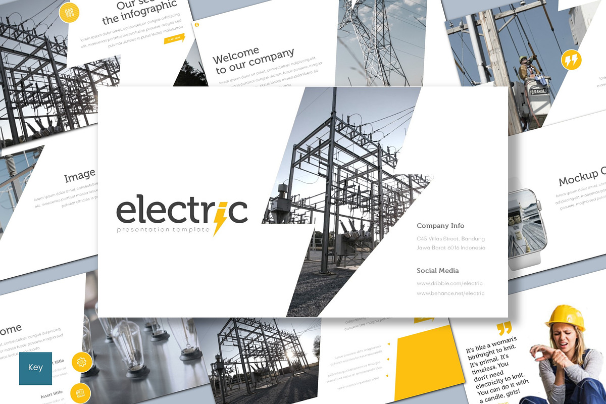 Electric - Keynote Template in Keynote Templates - product preview 8