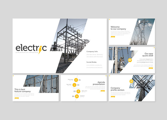 Electric - Keynote Template in Keynote Templates - product preview 1