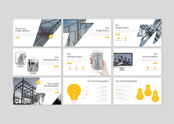 Electric - Google Slides Template in Google Slides Templates - product preview 2