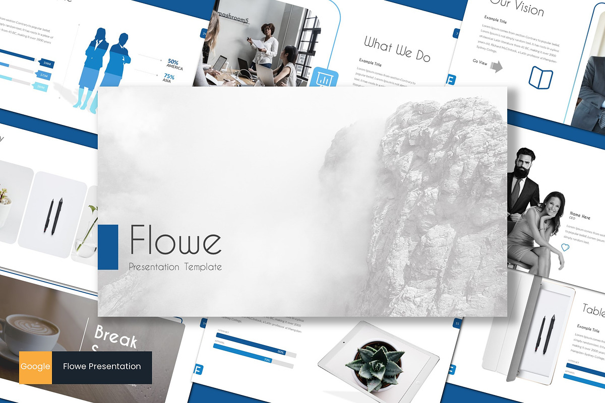 Flower - Google Slides Template in Google Slides Templates - product preview 8