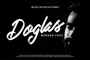 Doglas | Modern Script Font