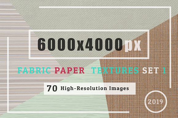 70 Fabric Paper Texture Set1 in Textures - product preview 2