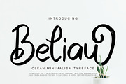 Beliau | Clean Minimalism Typeface