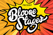 Blooqe Stages | Bold Script Font