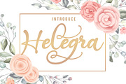 Helegra | Beauty Font Script