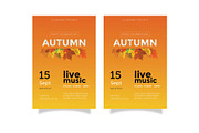 Orange Autumn Flyer Template