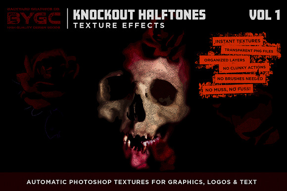 Halftone Textures for Photoshop in Textures - product preview 4