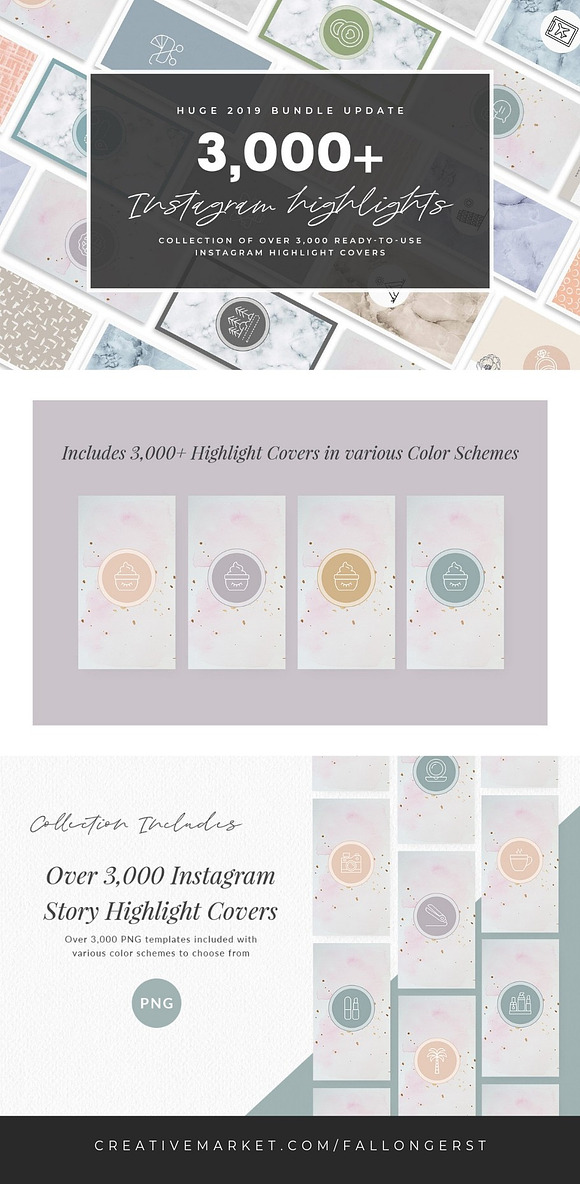 3,000+ Instagram Highlight Covers in Instagram Templates - product preview 82