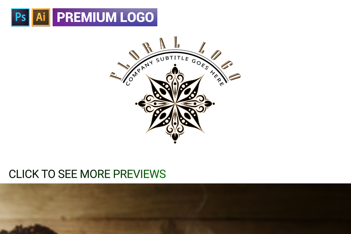 Floral Logo Patterns in Logo Templates - product preview 8