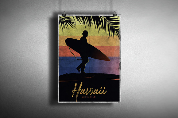 Surf Posters. in Illustrations - product preview 5