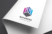 Data Hexagonal Logo