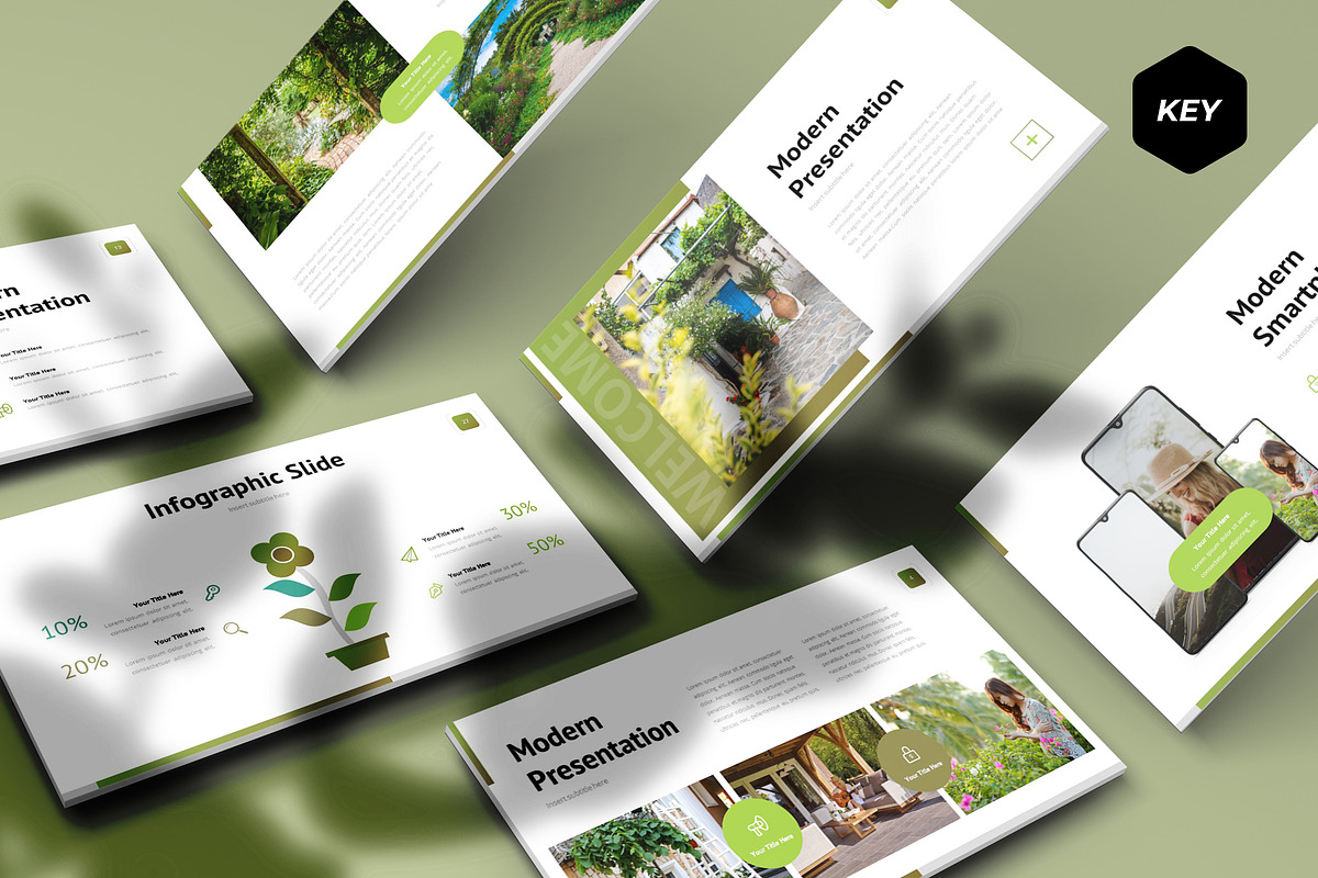 Gardener - Keynote Template in Keynote Templates - product preview 8