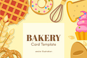 Bakery Flat Card Template