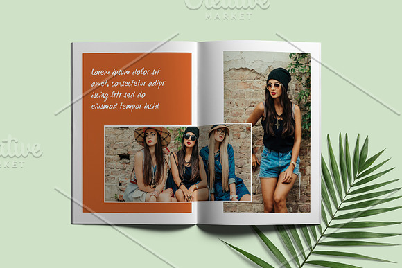 Fashion Lookbook V903 in Brochure Templates - product preview 4
