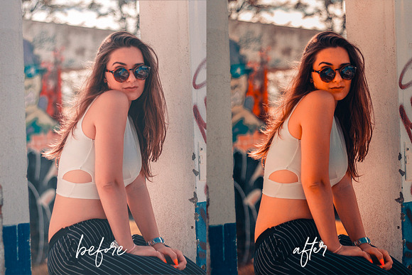 Orange & teal Lightroom Presets in Add-Ons - product preview 5