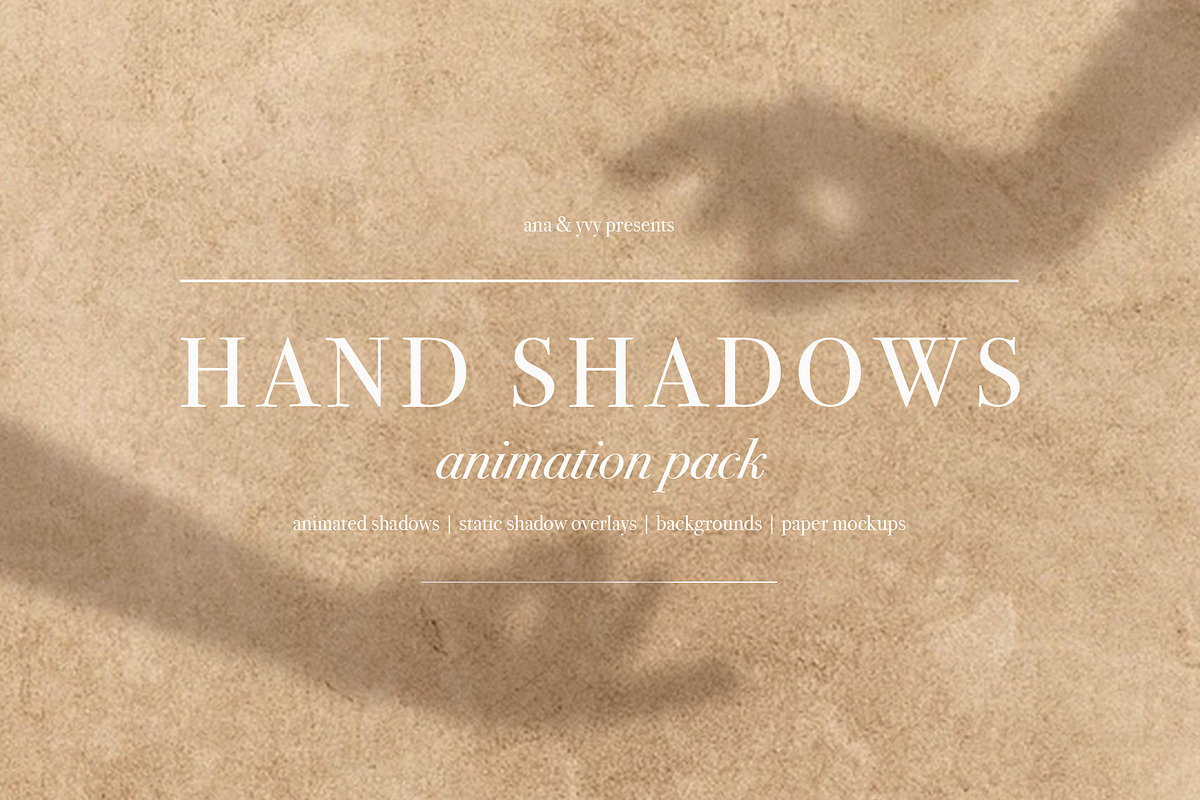 Animated Hand Shadows | overlay in Product Mockups - product preview 8