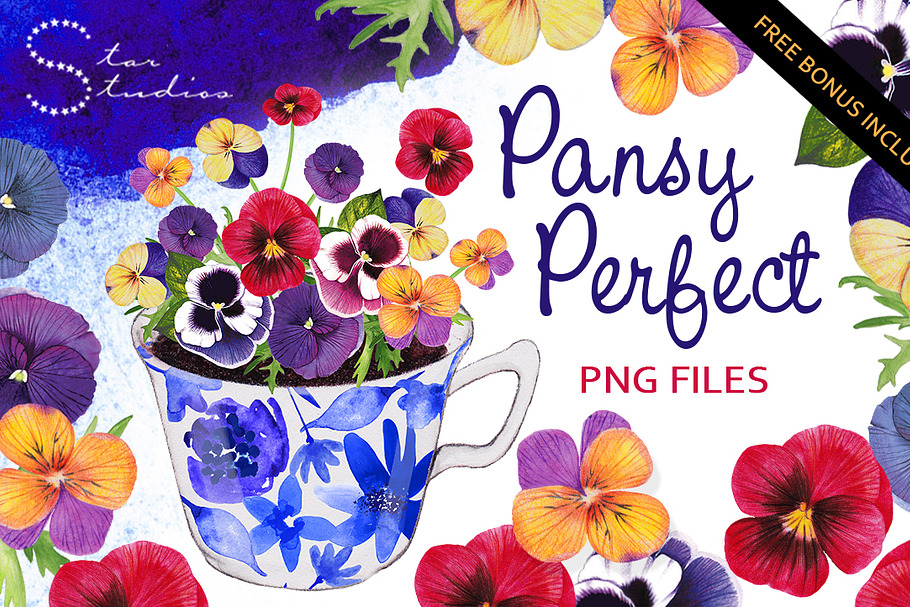 Pansy Perfect in Illustrations - product preview 8