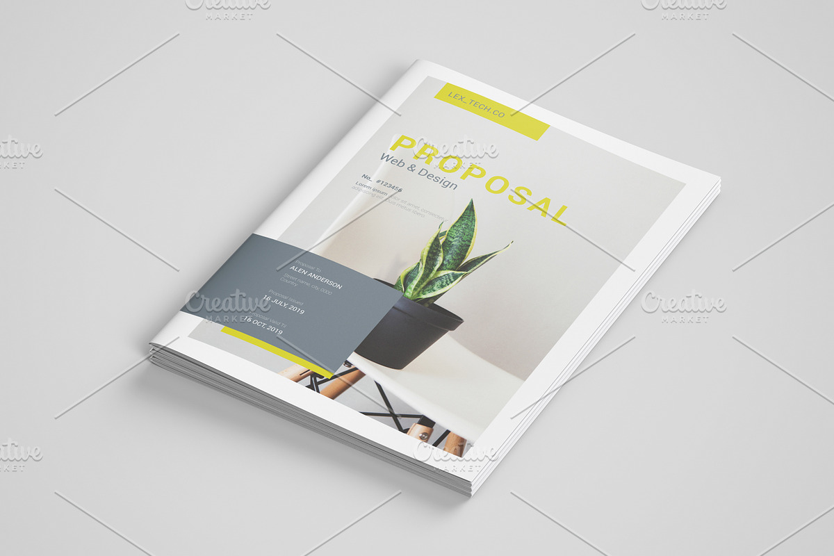 Business Proposal - V03 in Brochure Templates - product preview 8