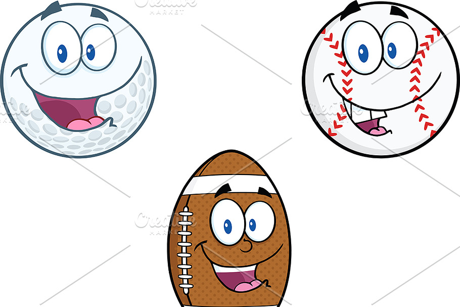 Sport Balls Collection - 2 in Illustrations - product preview 8