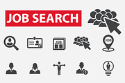 20 job search icons
