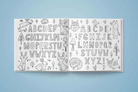 ABC: Alphabet Posters Pack in Illustrations - product preview 7