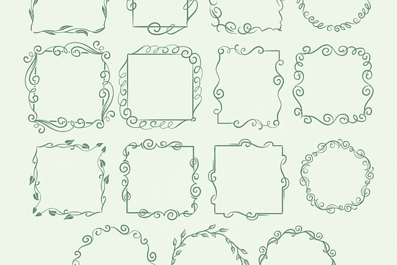 Vintage Bundle- 250 vector elements in Objects - product preview 15