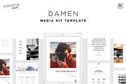 Damen Media Kit Template (PSD)