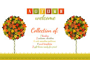 Autumn Welcome Vector Kit