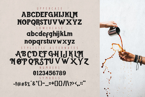 Toast Bread Coffee Typeface in Display Fonts - product preview 3
